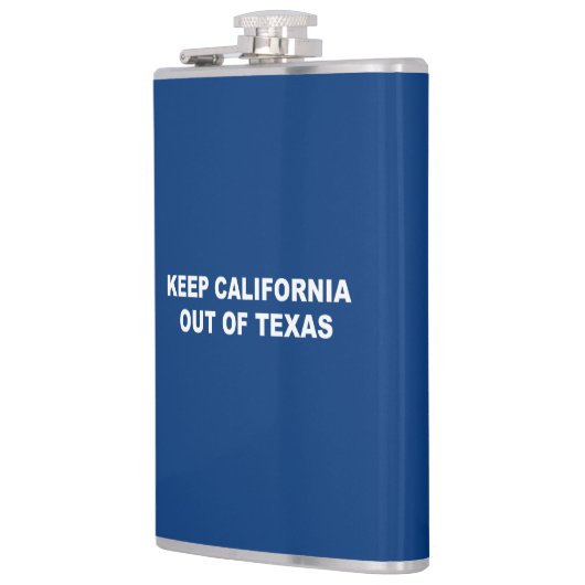 Californië buiten Texas houden Heupfles (Links)