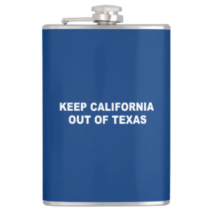 Californië buiten Texas houden Heupfles