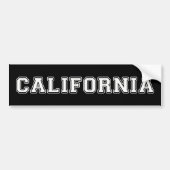 Californië Bumpersticker (Voorkant)