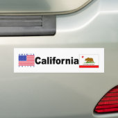 Californië Bumpersticker (Op auto)