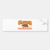 Californië Bumpersticker (Voorkant)