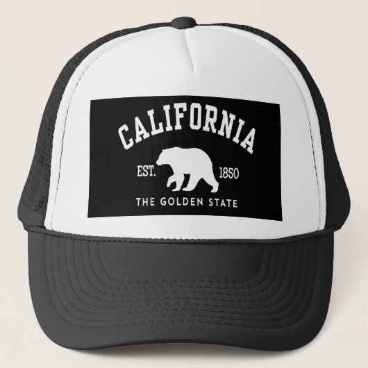 Californië CA Beer Trucker Pet (Voorkant)