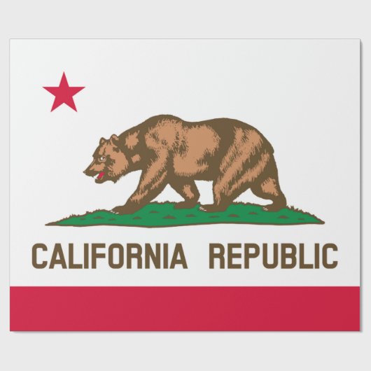 Californië Cadeaupapier (Vlak)