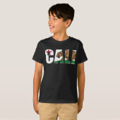 Californië Cali Flag T-shirt (Voorkant volledig)
