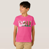 Californië Cali Flag T-shirt (Voorkant volledig)