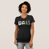 Californië Cali Flag T-shirt (Voorkant volledig)