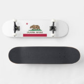 Californië Cali Republic Beer Flag, US States Skat Persoonlijk Skateboard (Horizontaal)