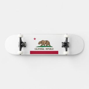 Californië Cali Republic Beer Flag, US States Skat Persoonlijk Skateboard