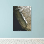 Californië Canvas Afdruk (Insitu (Houten vloer))
