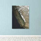 Californië Canvas Afdruk (Insitu (Houten vloer))