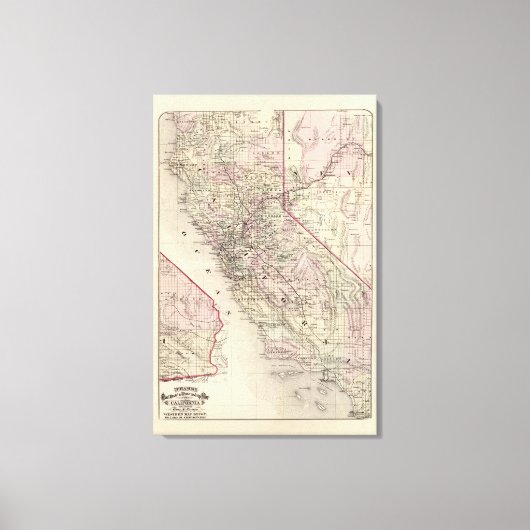 Californië Canvas Afdruk (Voorkant)