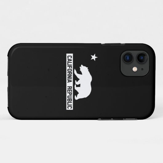 Californië Case-Mate iPhone Case (Achterkant (horizontaal))