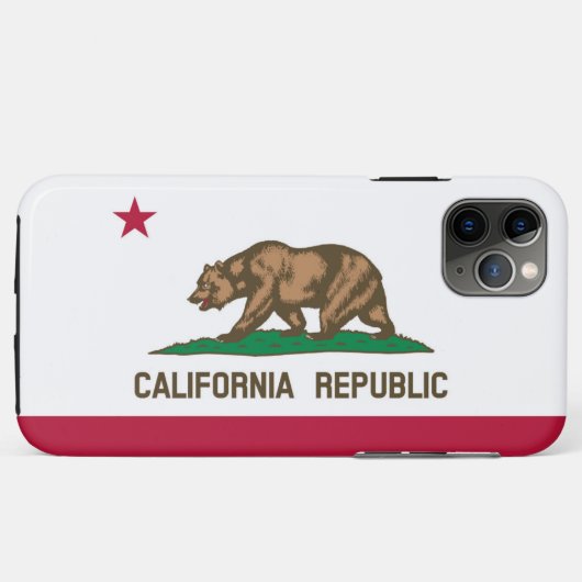 Californië Case-Mate iPhone Case (Achterkant (horizontaal))
