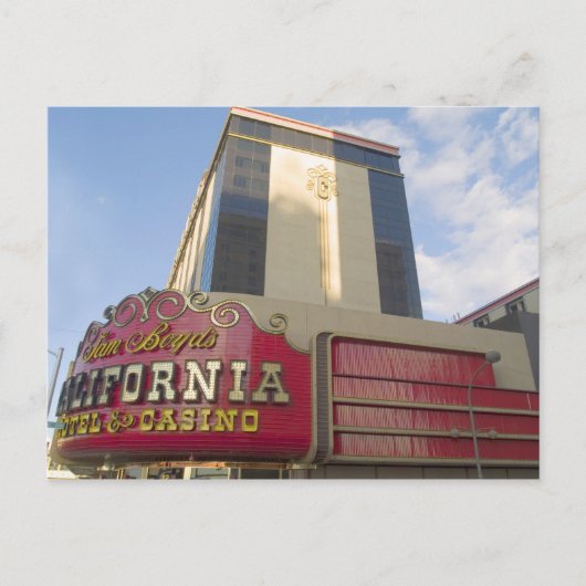 Californië Casino Las Vegas Briefkaarten (Voorkant)