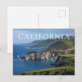 Californië Central Coast Briefkaart (Voorkant / Achterkant)