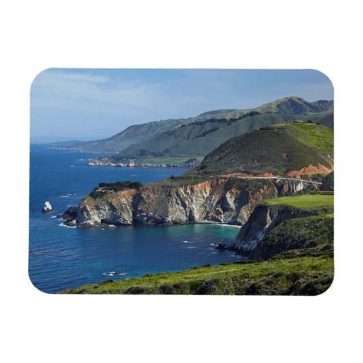 Californië Central Coast Magneet (Horizontaal)
