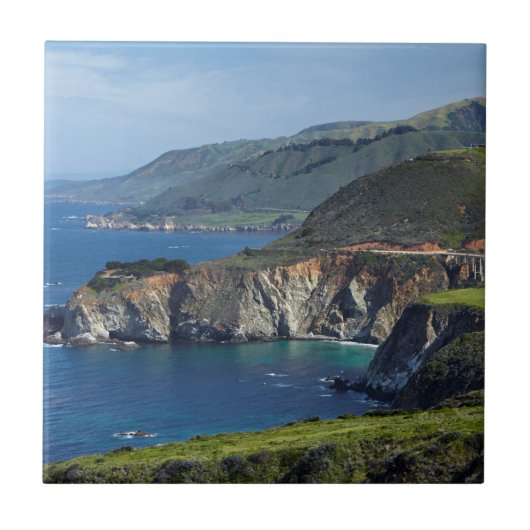 Californië Central Coast Tegeltje (Voorkant)