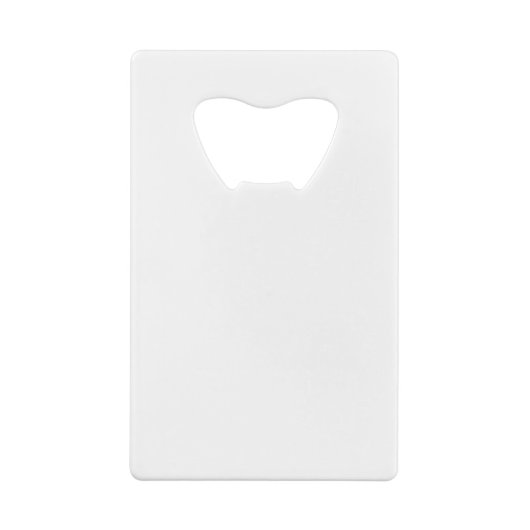 Californië Creditkaart Flessenopener (Achterkant)