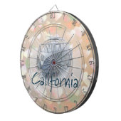 Californië Dartbord (Voorkant Rechts)