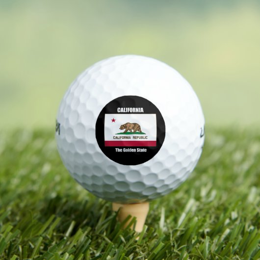 Californië, de Gouden Staat Golfballen (Insitu Shirt)