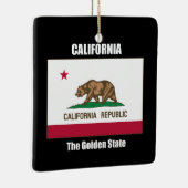 Californië, de Gouden Staat, Keramisch Ornament (Rechts)