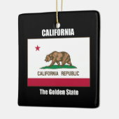 Californië, de Gouden Staat, Keramisch Ornament (Links)