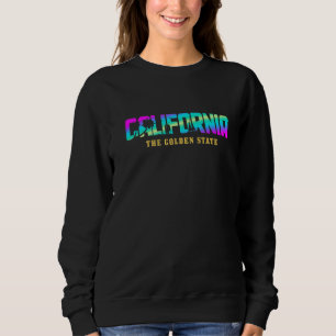 Californië De Gouden Staat LA San Diego Vintage C Trui