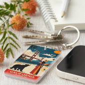 Californië: de Gouden Staat Sleutelhanger (Voorkant Rechts)