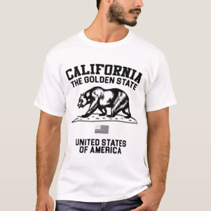 Californië De Gouden Staat T-shirt