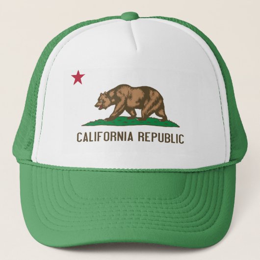 Californië - de Gouden Staat Trucker Pet (Voorkant)