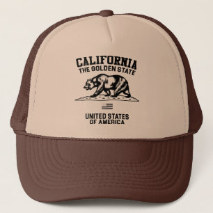 Californië De Gouden Staat Trucker Pet