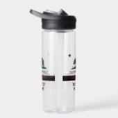 Californië de vlag van de staat aangepaste waterfl waterfles (Rechts)