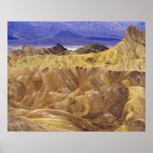 Californië: Death Valley NP, uitzicht vanaf Zabris Poster