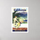 Californië deze zomer canvas afdruk (Voorkant)