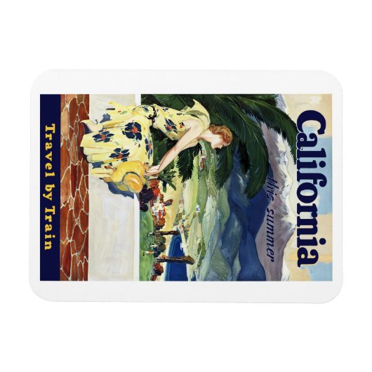 Californië deze zomer magneet (Horizontaal)