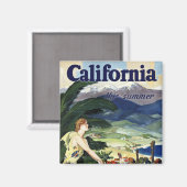 Californië deze zomer magneet (Voorkant / Achterkant)