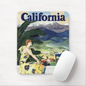 Californië deze zomer muismat (Met muis)