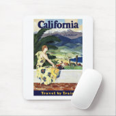 Californië deze zomer muismat (Met muis)