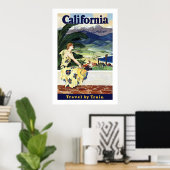 Californië deze zomer poster (Thuiskantoor)