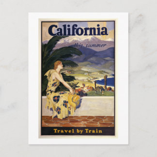 Californië deze zomer. Reizen per trein Briefkaart