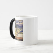 Californië deze zomer. Reizen per trein  Magische Mok (Voorkant links)