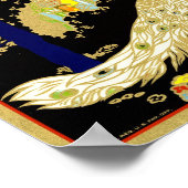 Californië Dream Merk Sinaasappel Crate Fruit Labe Poster (Hoek)