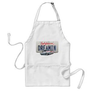 Californië-dreamin-Camaro2-bord Standaard Schort