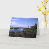 Californië Dreamin - de Wenskaarten van het Laguna Kaart (Gele Bloem)