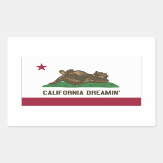 Californië Dreamweaver Rechthoekige Sticker