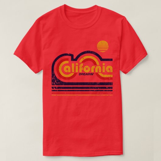 Californië Dreamweaver T-shirt (Design voorkant)