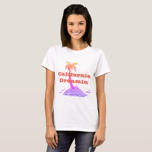 Californië Dreamweaver'T-shirt T-shirt (Voorkant volledig)