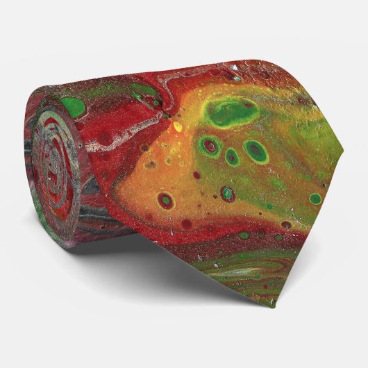 Californië dromen 1 koel vet Abstract Stropdas (Opgerold)