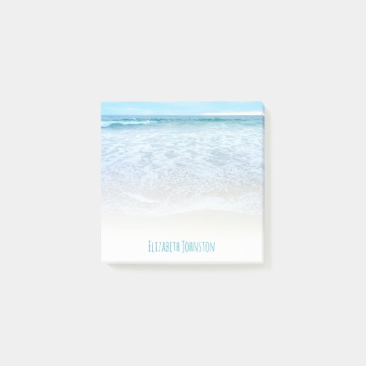 Californië droomt de strandgolven van de oceaan op post-it® notes (Voorkant)