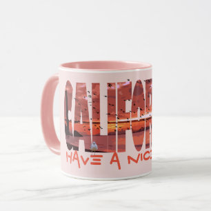 Californië - een fijne dag mok